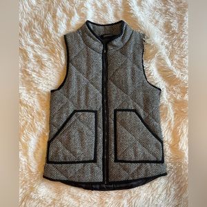 Herringbone Quilted Vest